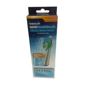 Waterpik Sonic Toothbrush Pack of Three Replacement Heads Oral Care NIP NEW